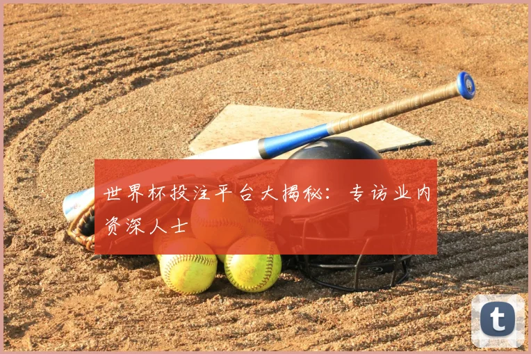世界杯投注平台大揭秘：专访业内资深人士