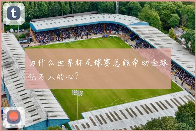 为什么世界杯足球赛总能牵动全球亿万人的心？